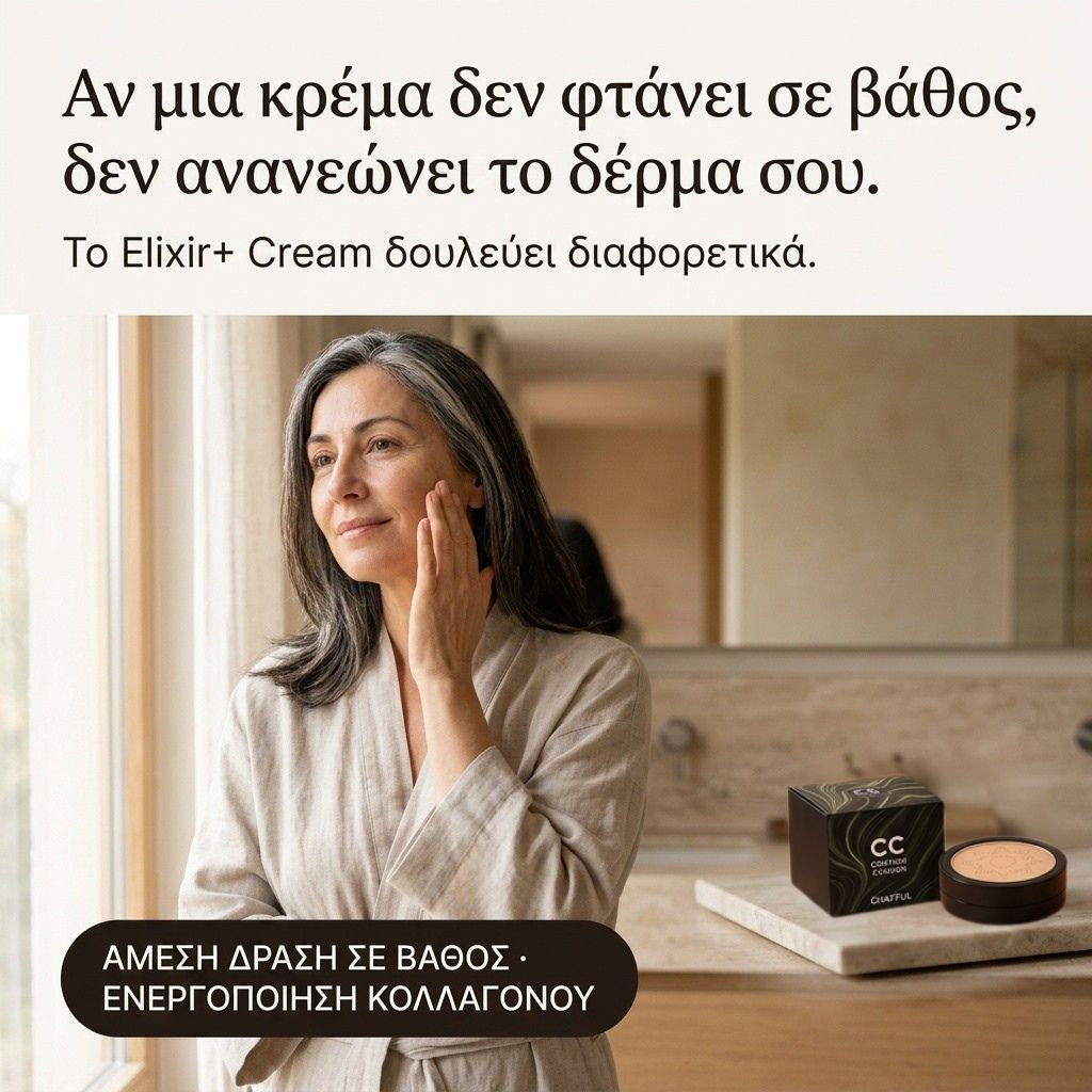 Daynava Elixir+ Κρέμα – Τέλεια Επιδερμίδα, Χωρίς Καμία Προσπάθεια