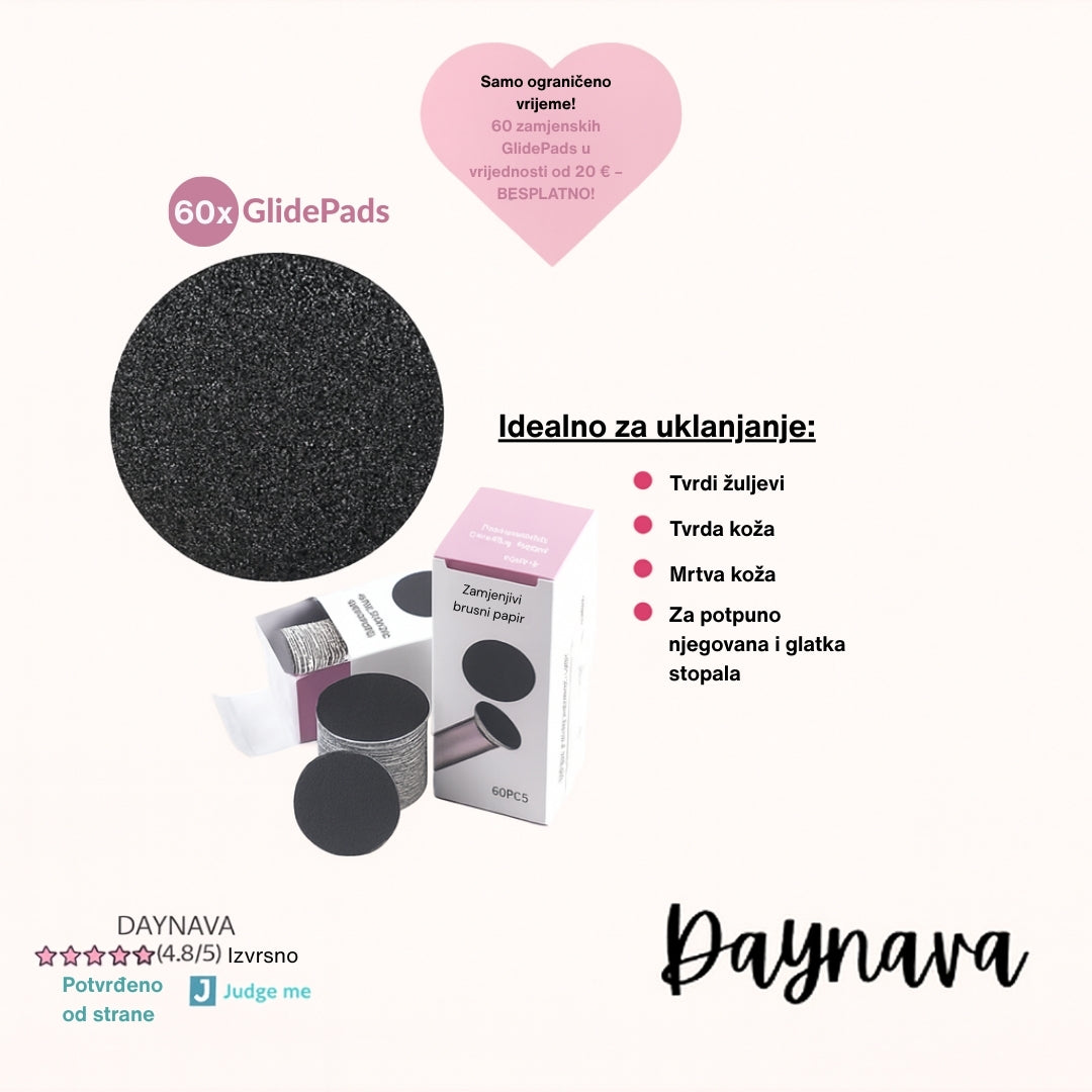 Električna rašpica za stopala Daynava