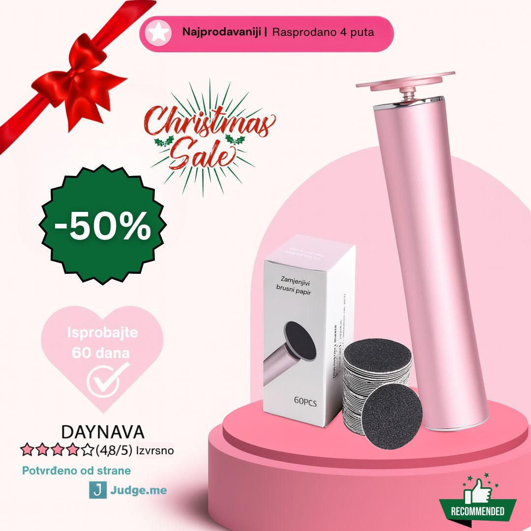 Električna rašpica za stopala Daynava